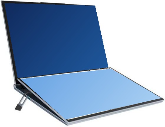 MM3+ — Ordinateur portable double écran 16" + 16"