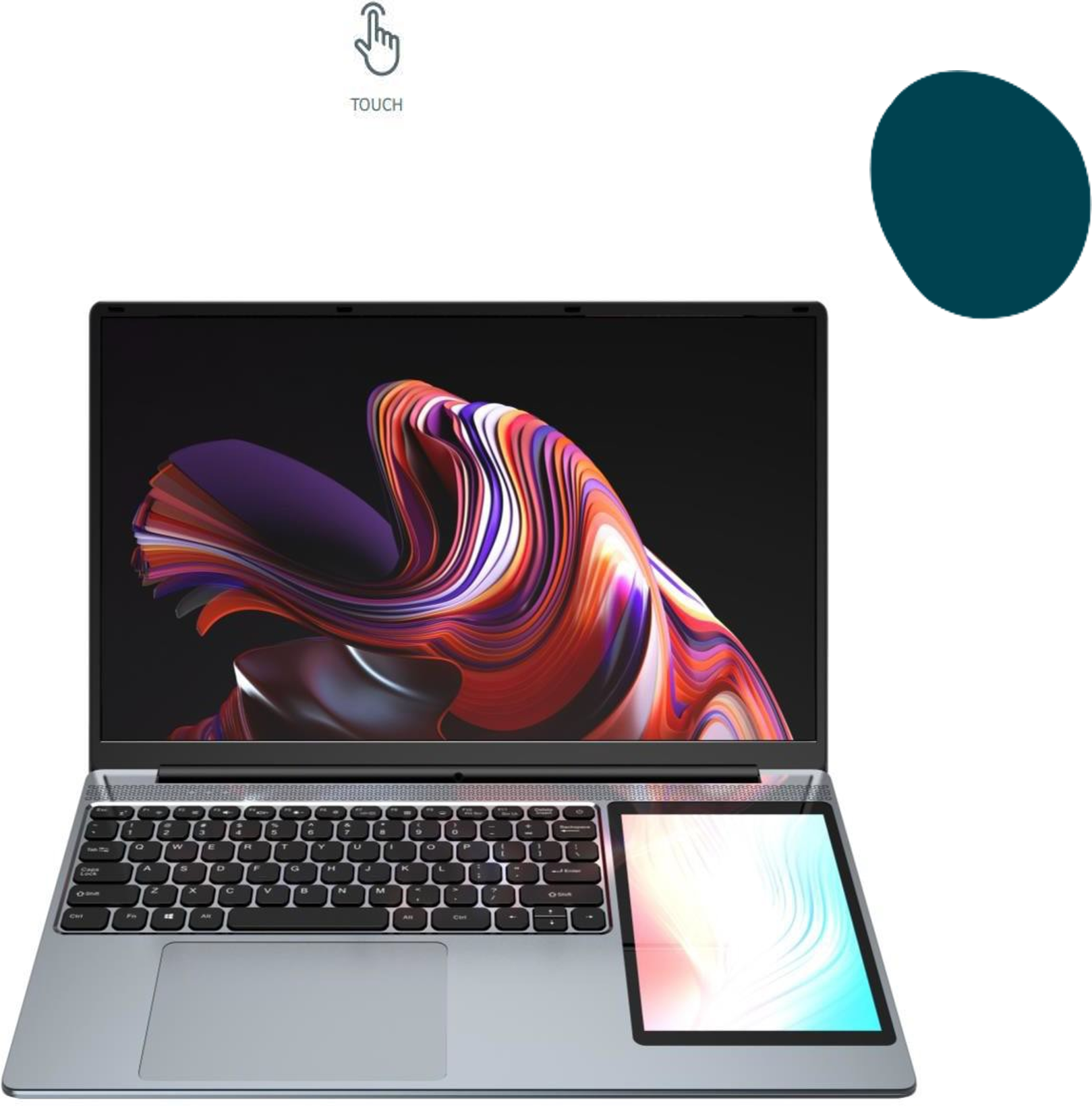 MM2-156P — Ordinateur portable double écran 15,6" + 7"